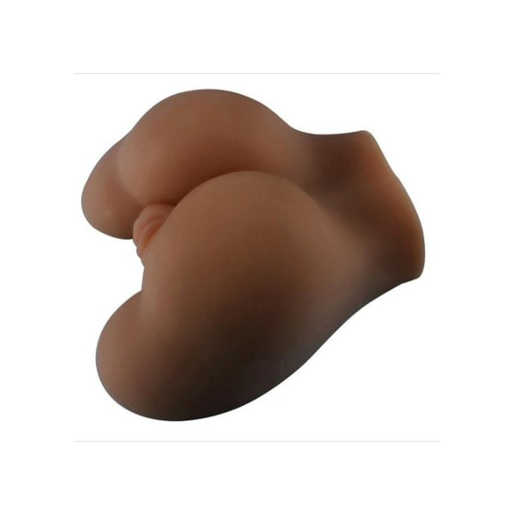Black Ass 2 Işlevli Titreşimli Suni Vajina Anüs Zenci Kadın Kalça
