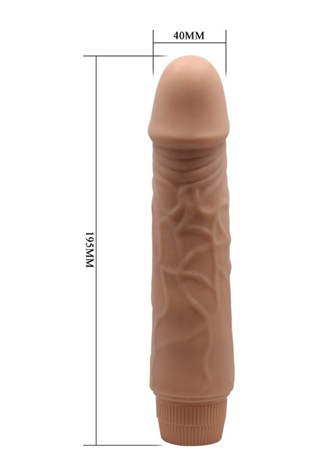 Pleasure Fantasy 20Cm Realistik Titreşimli Kaliteli Vibratör Penis Dildo
