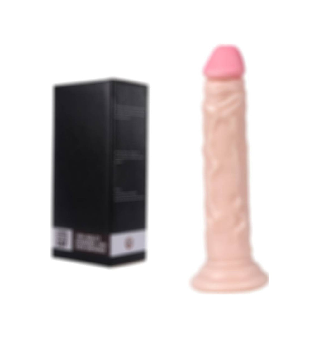 Naturo 19 CM Testissiz Et Dokusu Süper Realistik Anal Penis Dildo
