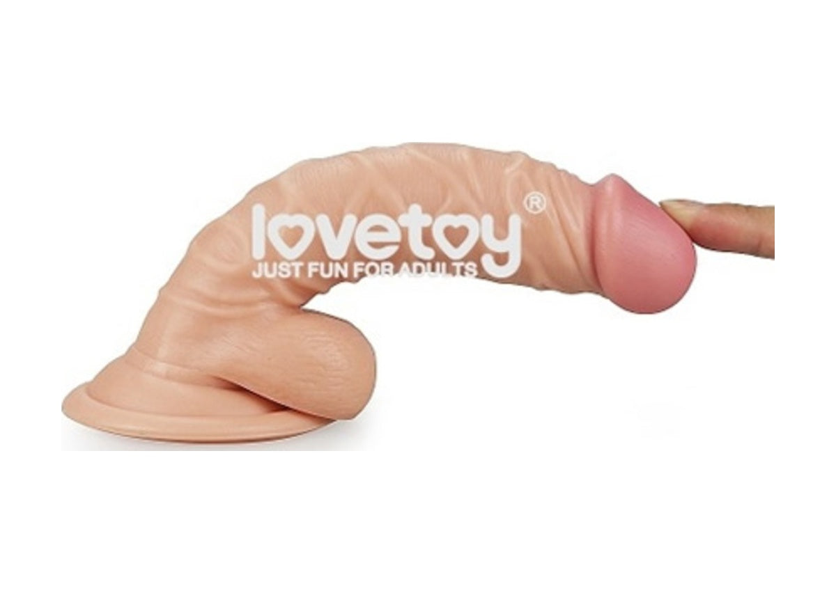 Lovetoy Real Extreme 19 Cm Vantuzlu Süper Gerçekçi Realistik Penis Dildo
