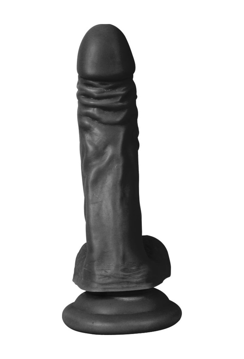 Et Dokusunda 21Cm Realistik Zenci Penis Gerçekçi Vibratör Dildo