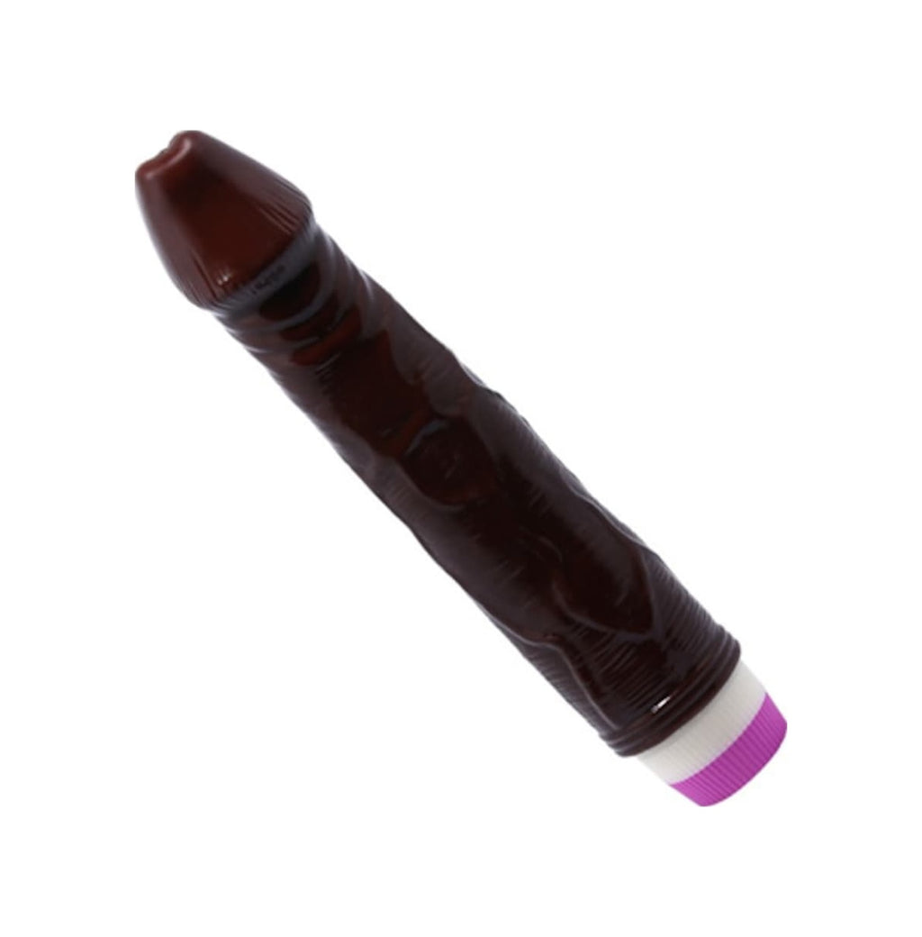 Johny 23 Cm Titreşimli Realistik Zenci Vibratör Penis