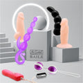 Baile Beauty Kit 6 Parça Titreşimli Vibratör Set Anal Plug