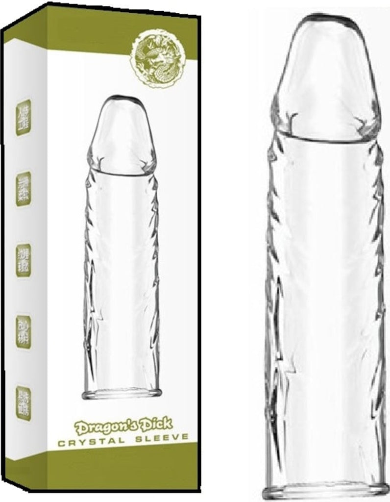 Dragon'S Delay Sleeve Dolgulu Süper Kalite Silikon Penis Kılıfı