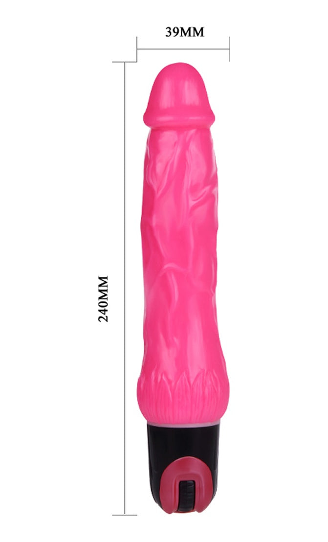 Baile 24 CM Damarlı Yüksek Kalite Titreşimli Güçlü Vibratör