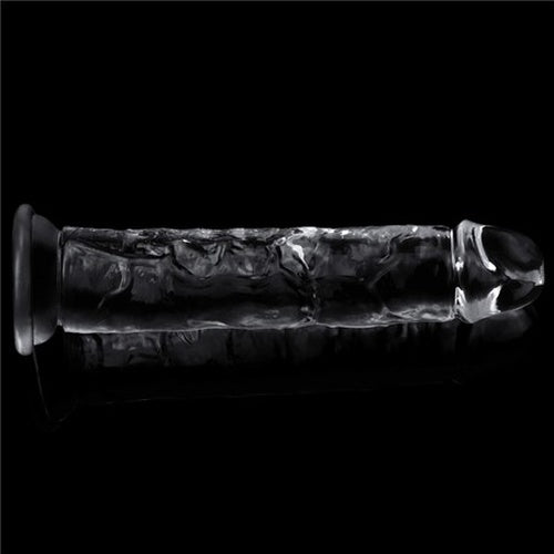 Flawless Yeni Nesil 18 Cm Süper Vantuzlu Kalın Şeffaf Dildo Penis