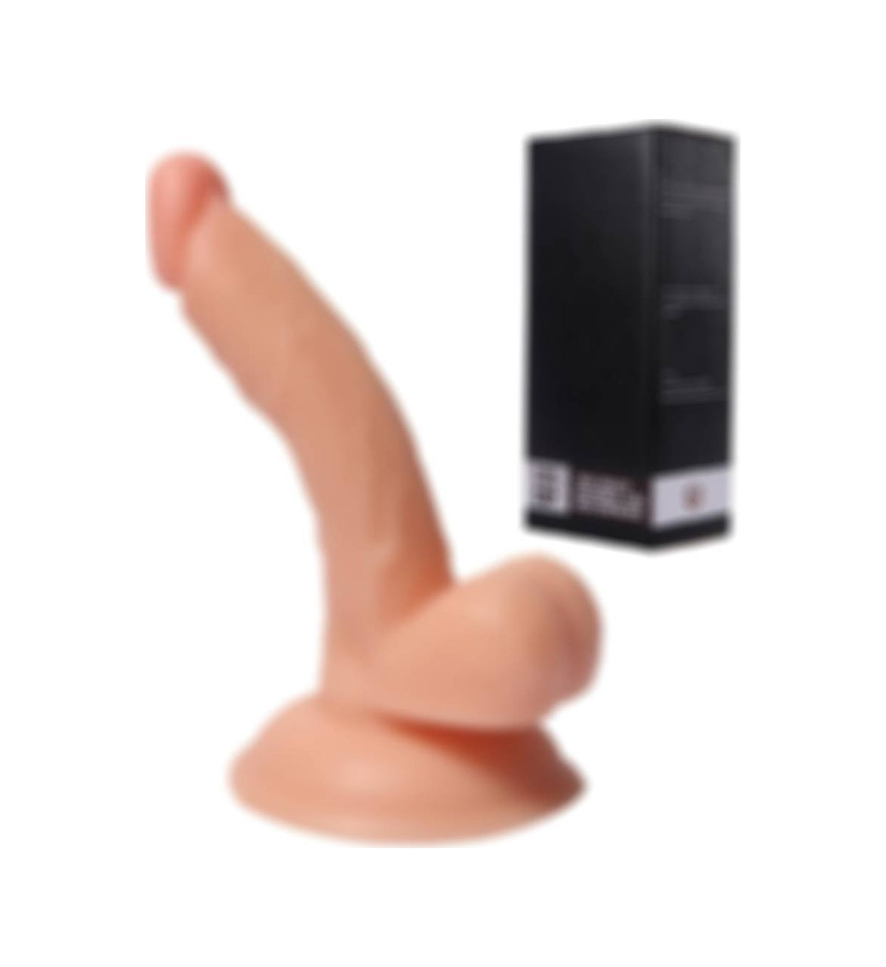Jack'S 13 Cm Güçlü Vantuzlu Realistik Anal Penis Dildo Anal Plug