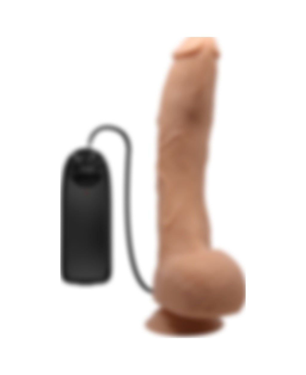 Jack 26 Cm Titreşimli Realistik Vantuzlu G-spot Dildo Penis