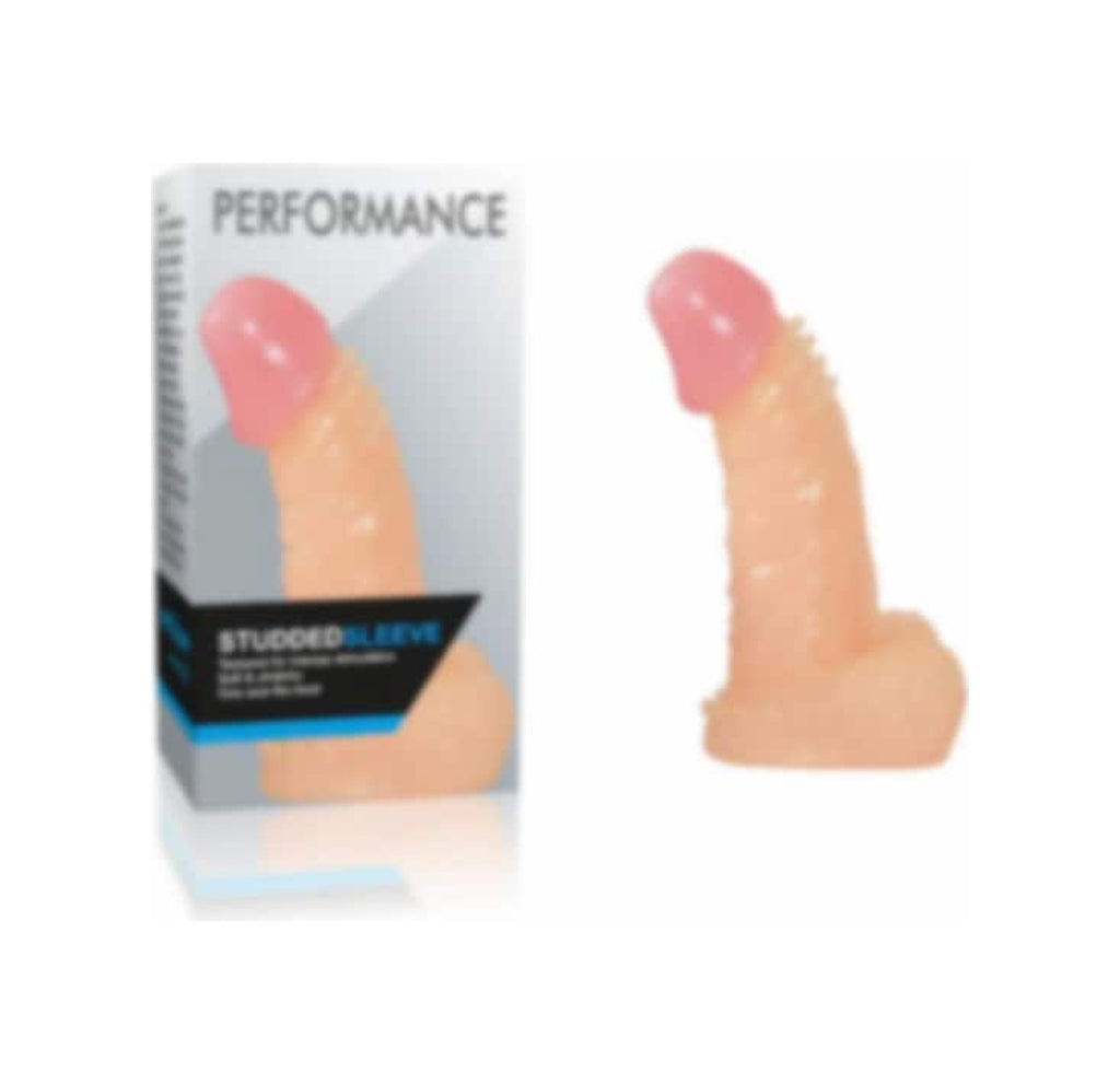 Lovetoy Studded Et Dokusunda Uzatmalı Testisli Realistik Penis Kılıfı