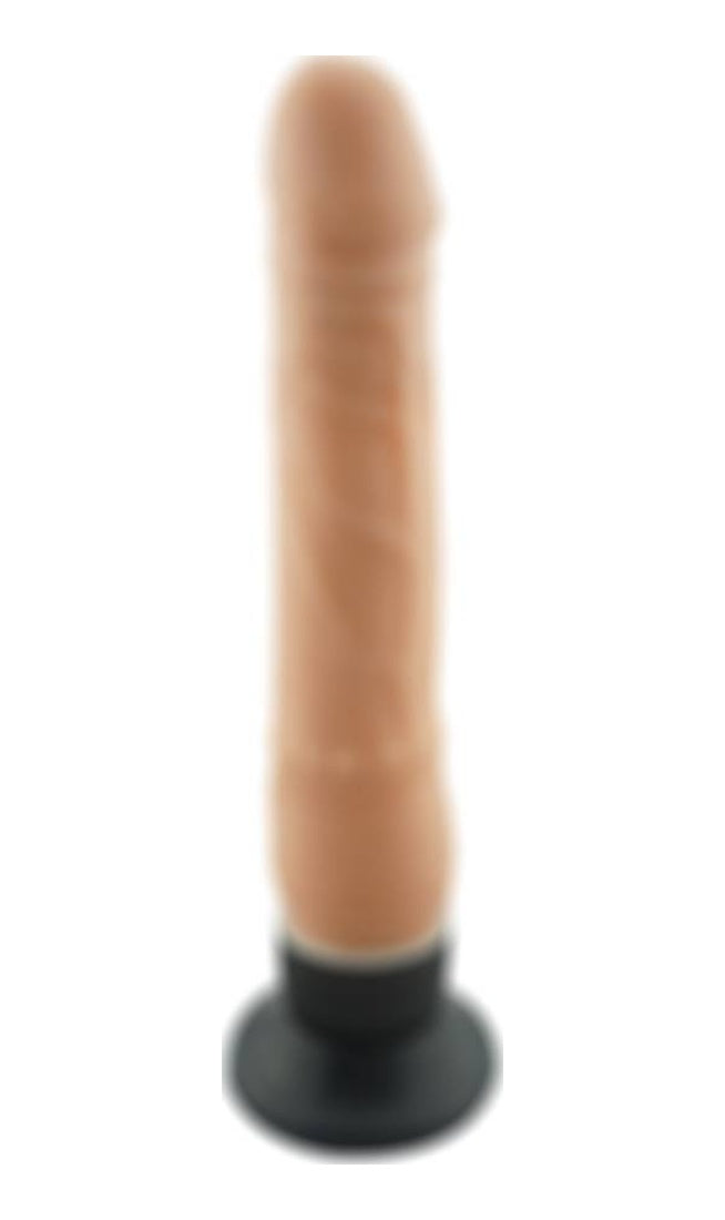 23 CM Realistik Titreşimli Vantuzlu Dildo Penis
