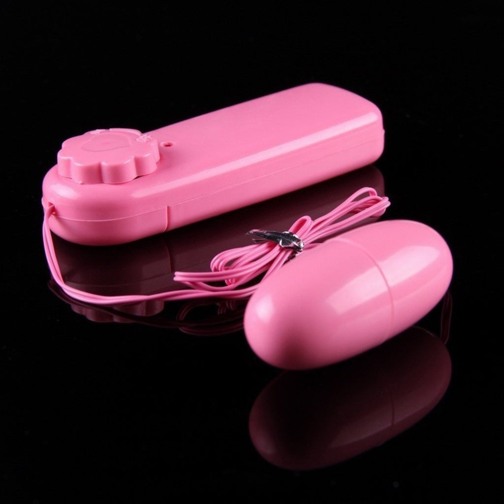 Vibrating Egg Güçlü Titreşimli Klitoris Vibratör Pembe