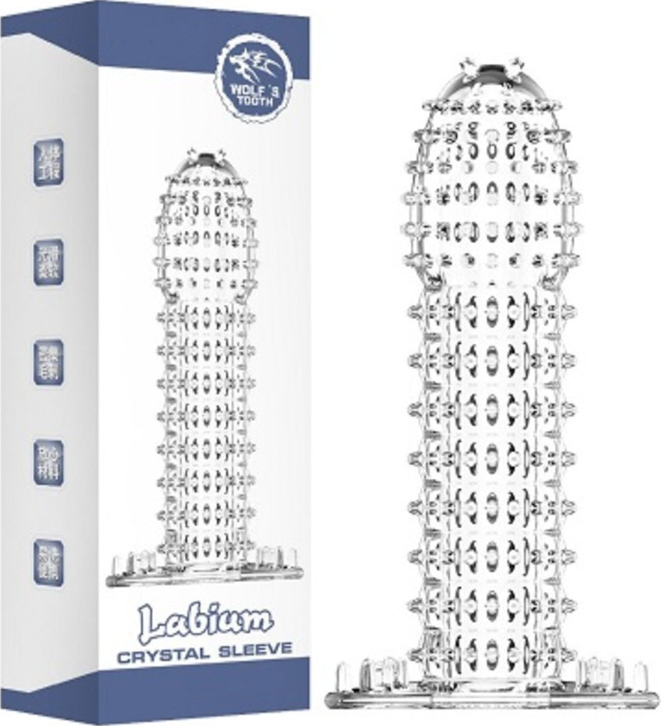 Labium Süper Kalite Silikon Penis Kılıfı Klitoris Uyarıcı Kılıf