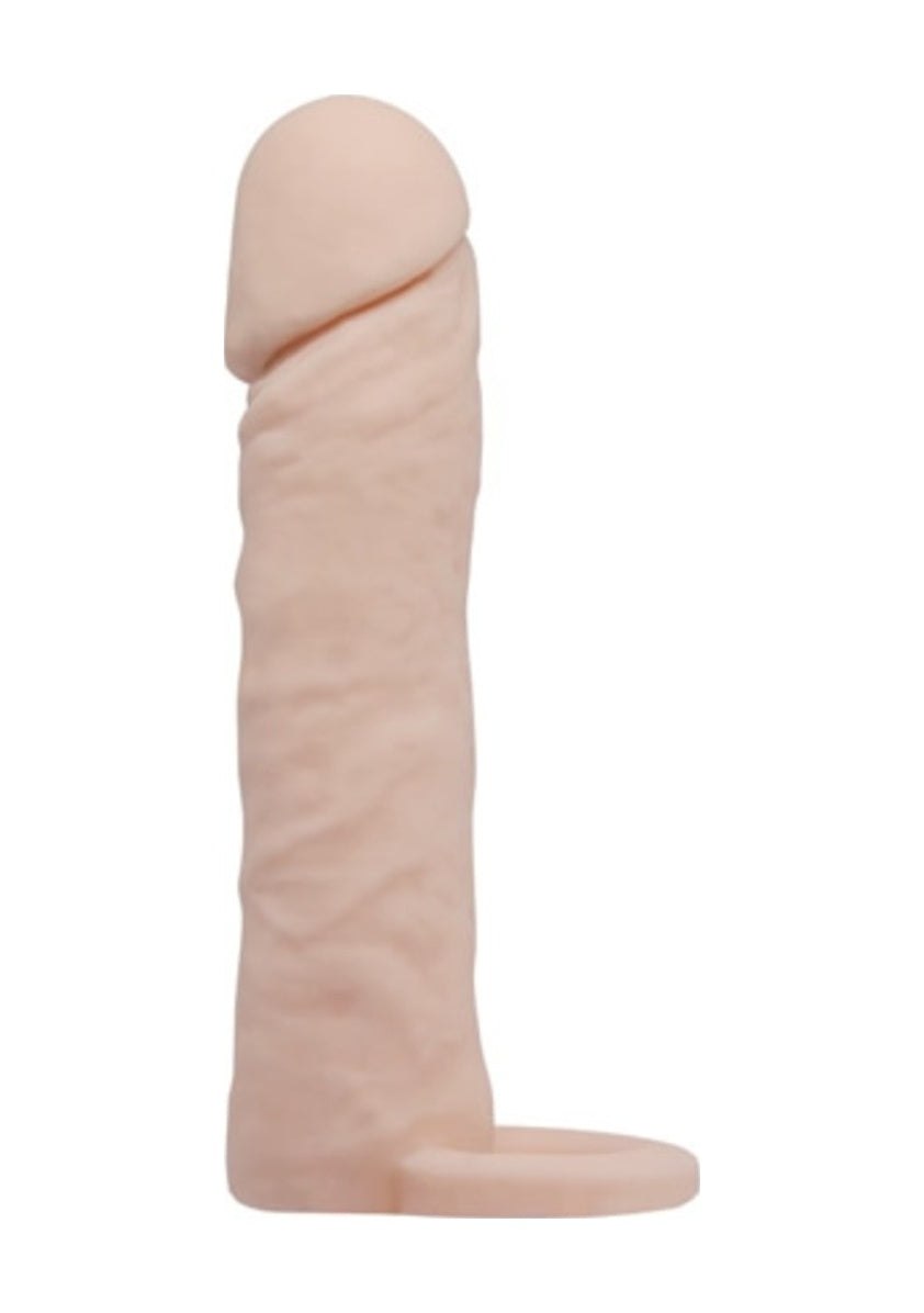 Pretty Love Extended 4 Cm Dolgulu Realistik Uzatmalı Penis Kılıfı