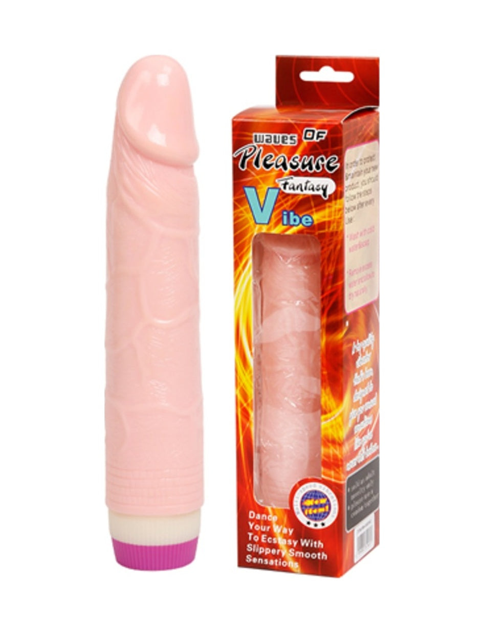 Vibe 21 Cm Güçlü Titreşimli Realistik Vibratör Gerçekçi Penis