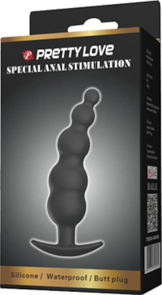 Prety Love 12 Cm Zenci Anal Plug Anal Tıkaç Tıpa Stimülatör Anal Penis