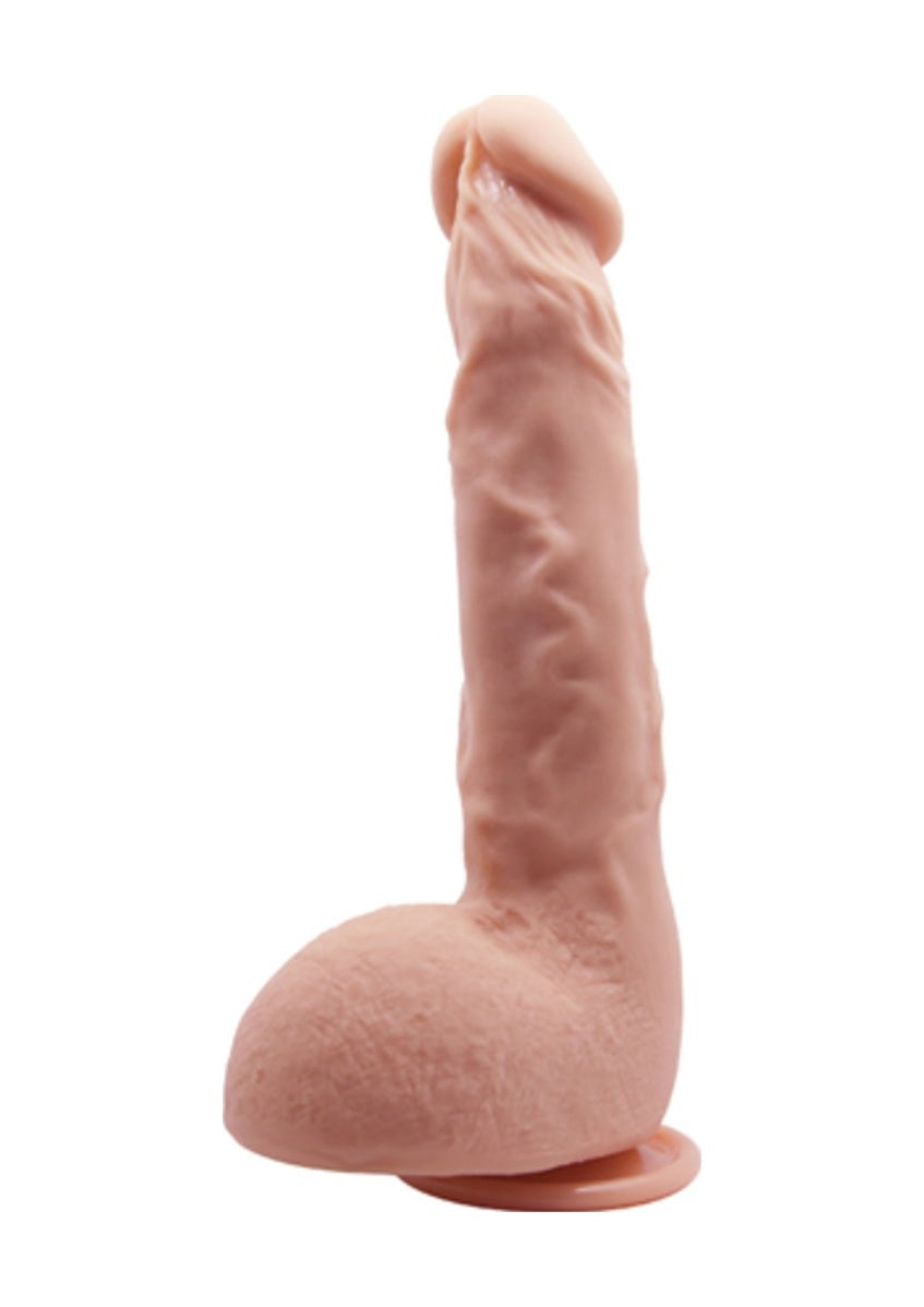 Baile Beautiful 24 Cm Süper Gerçekçi Vantuzlu Damarlı Dildo Penis