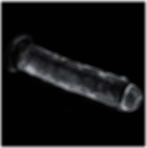 Flawless Yeni Nesil 18 Cm Süper Vantuzlu Kalın Şeffaf Dildo Penis