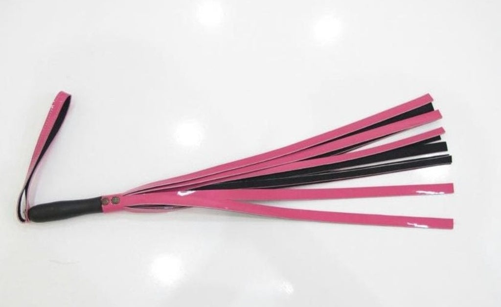 Pembe Deri Fantezi Kırbaç - Unisex Fantazi Kırbaç Standart