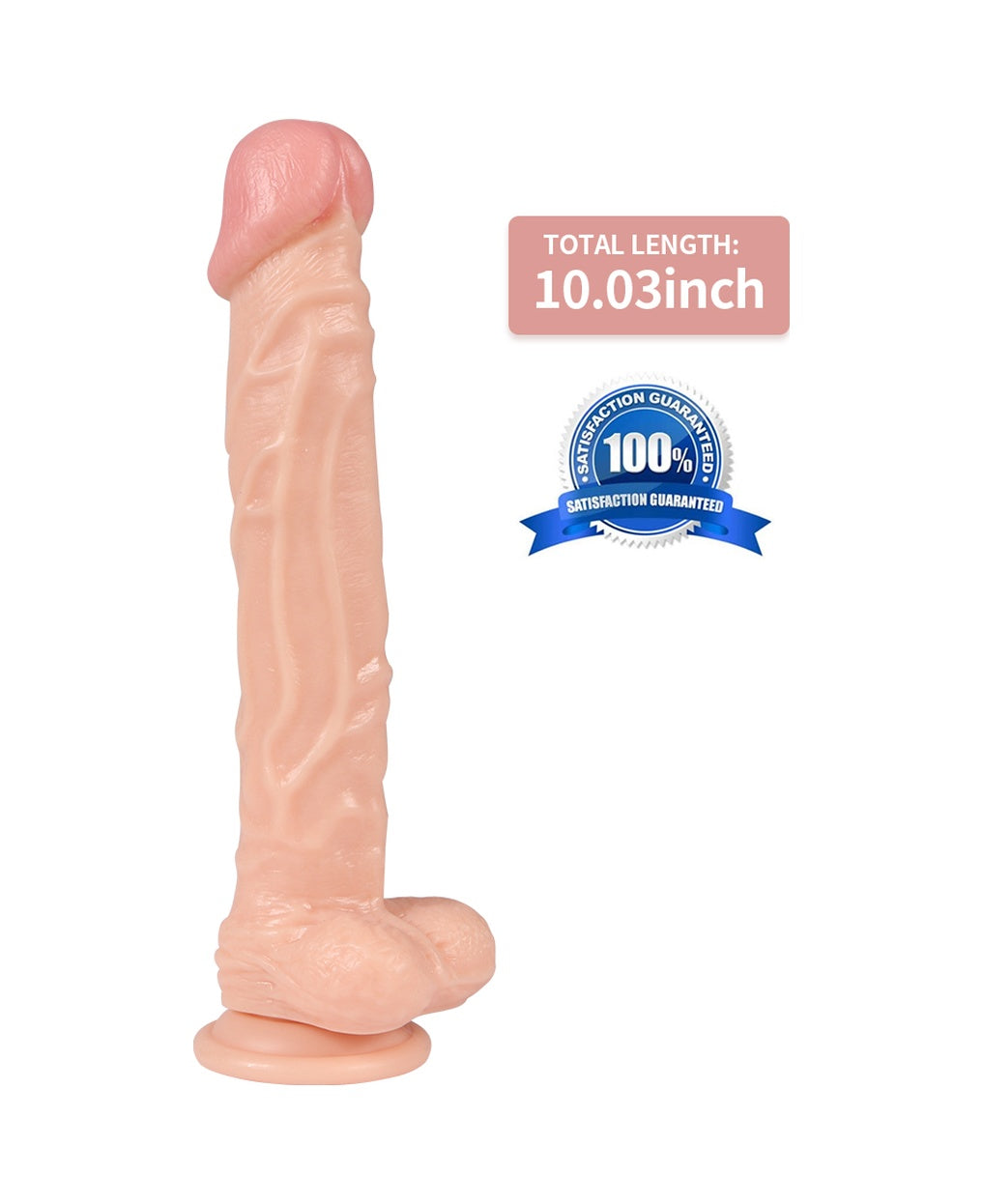 Xise 25 CM Vantuzlu Gerçekçi Realistik Kalın Penis Dev Dildo