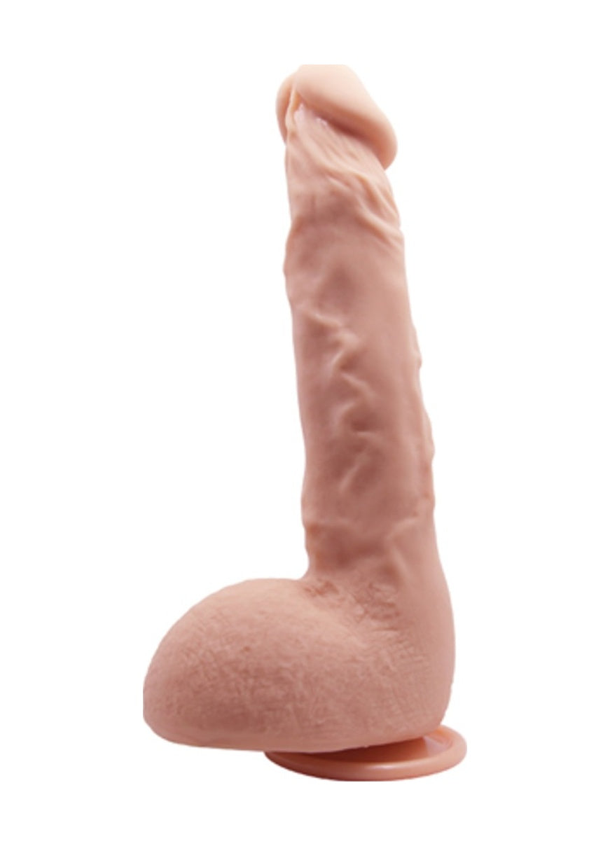 Baile Jasons 24 Cm Vantuzlu Gerçekçi Realistik Penis Anal Vajinal Dildo