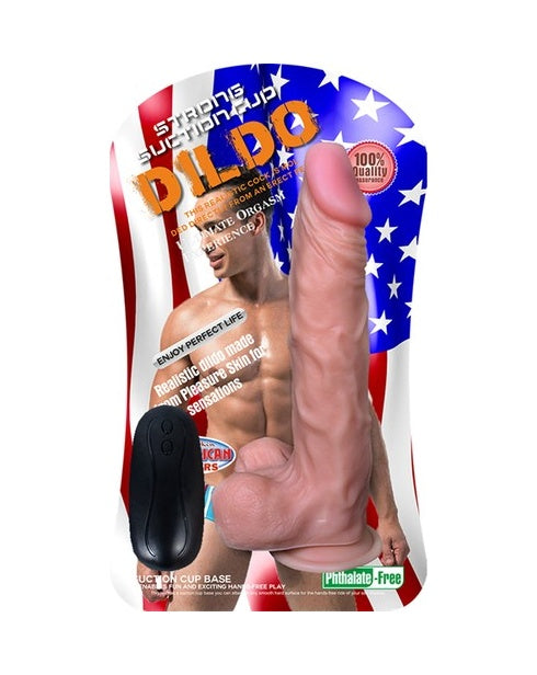Xise Hero 23 CM Titreşimli Vibratör Et Dokulu Realistik Penis Dildo