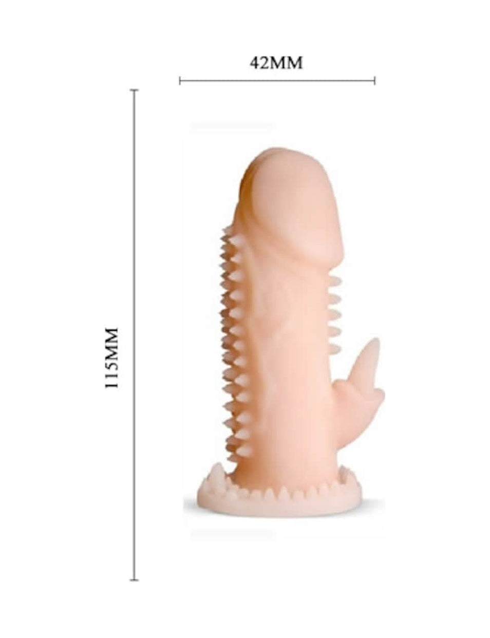 Performance Hot Realistik Penis Kılıfı Klitoris Temaslı Uyarıcı Kılıf