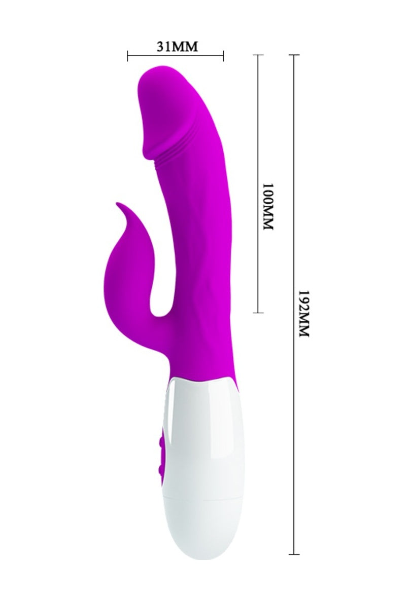 Pretty Love 19 Cm 30 Hız Titreşimli Teknolojik Vibratör Klitoral Masturbatör
