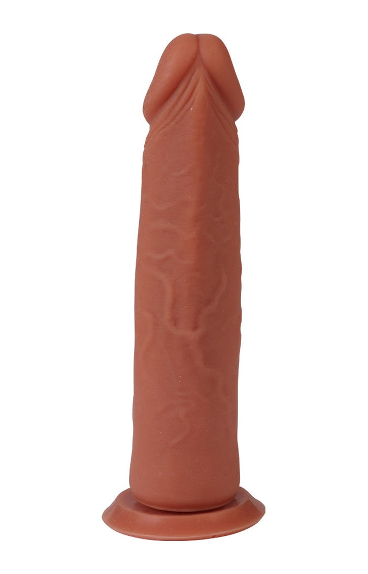 Belden Bağlamalı Gerçekçi Damarlı 18 CM Realistik Strapon Penis