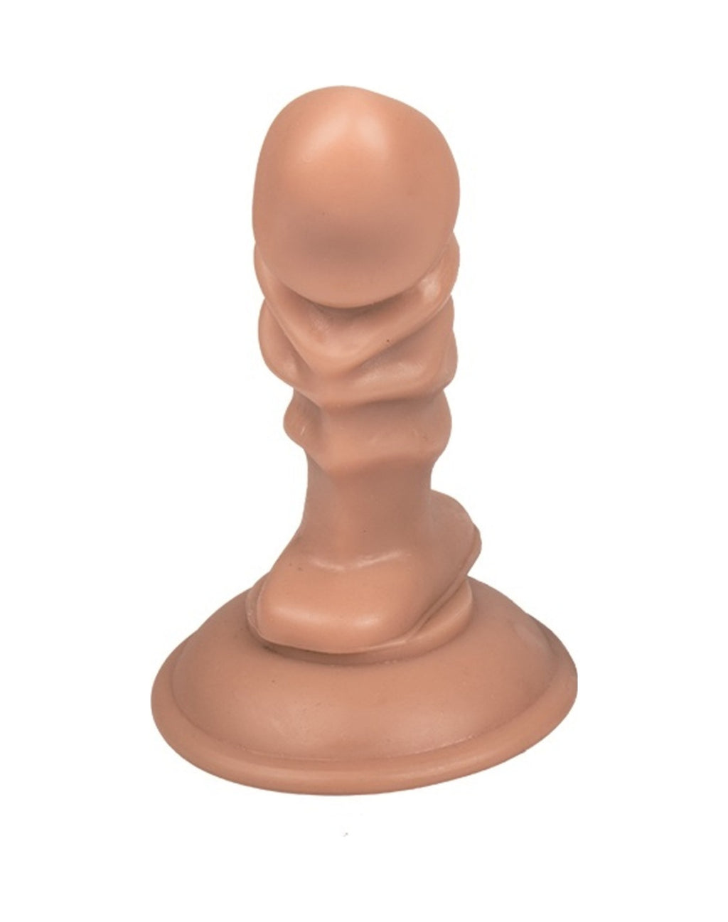 Realistik Silikon 11.5 CM Anal Plug Vantuzlu G-Spot Anal Tıkaç