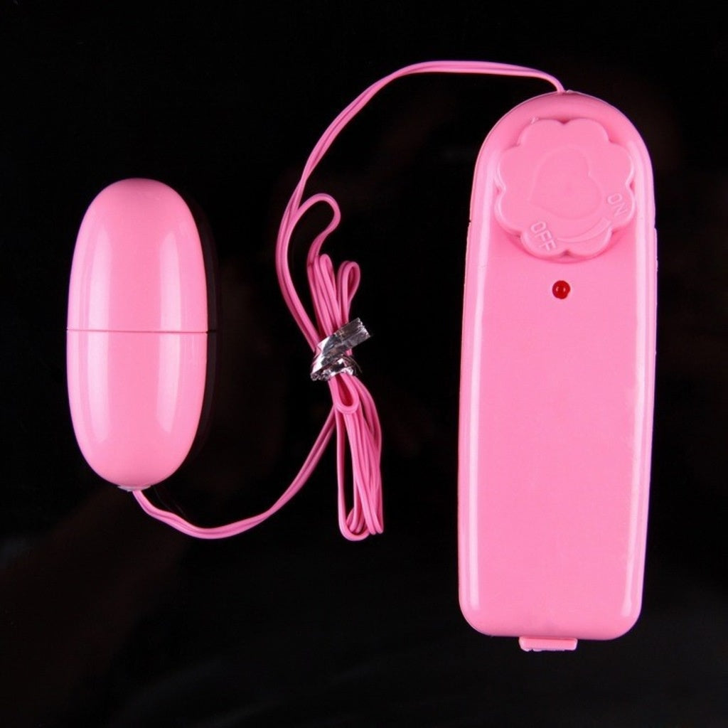 Vibrating Egg Güçlü Titreşimli Klitoris Vibratör Pembe