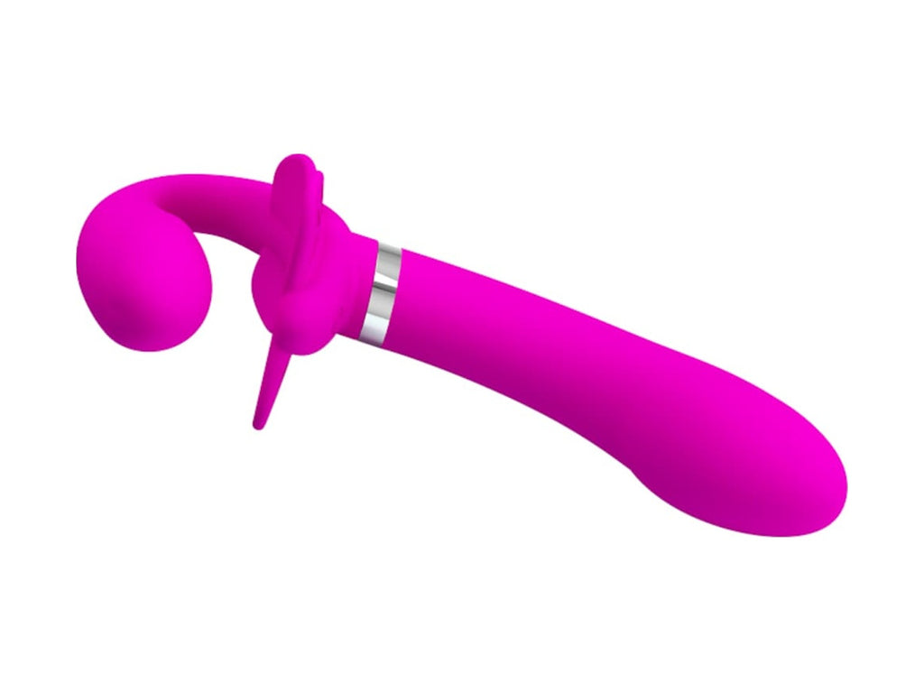 Pretty Love 12 Titreşimli Silikon Strap-On Usb Şarjlı Süper Lüks Vibratör