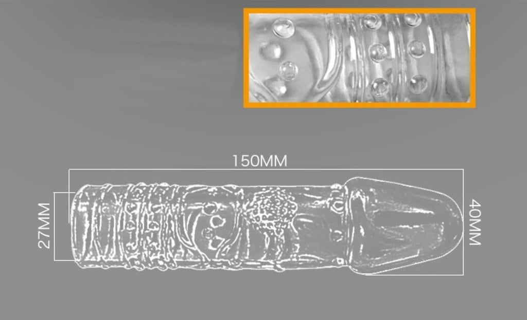 Lovetoy Tiger Delay Sleeve Süper Kalite Silikon Penis Kılıfı
