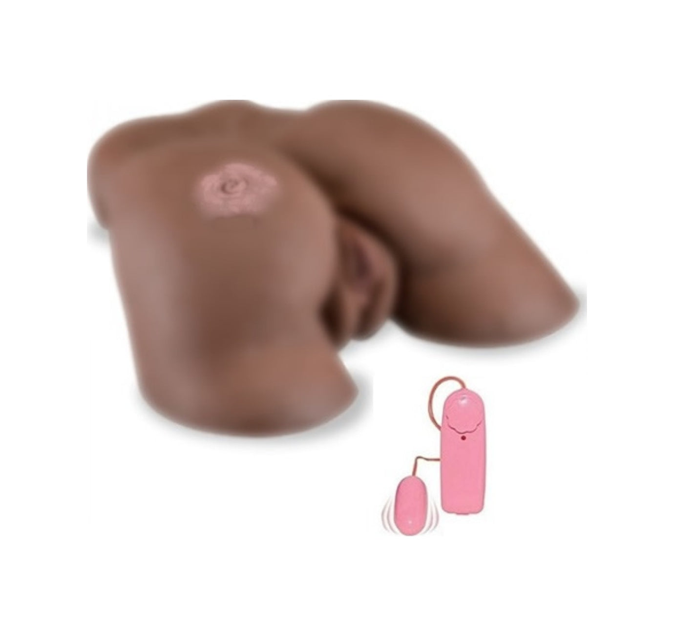 Big Ass Büyük Boy Titreşimli Realistik Kumral Zenci Bayan Kalça