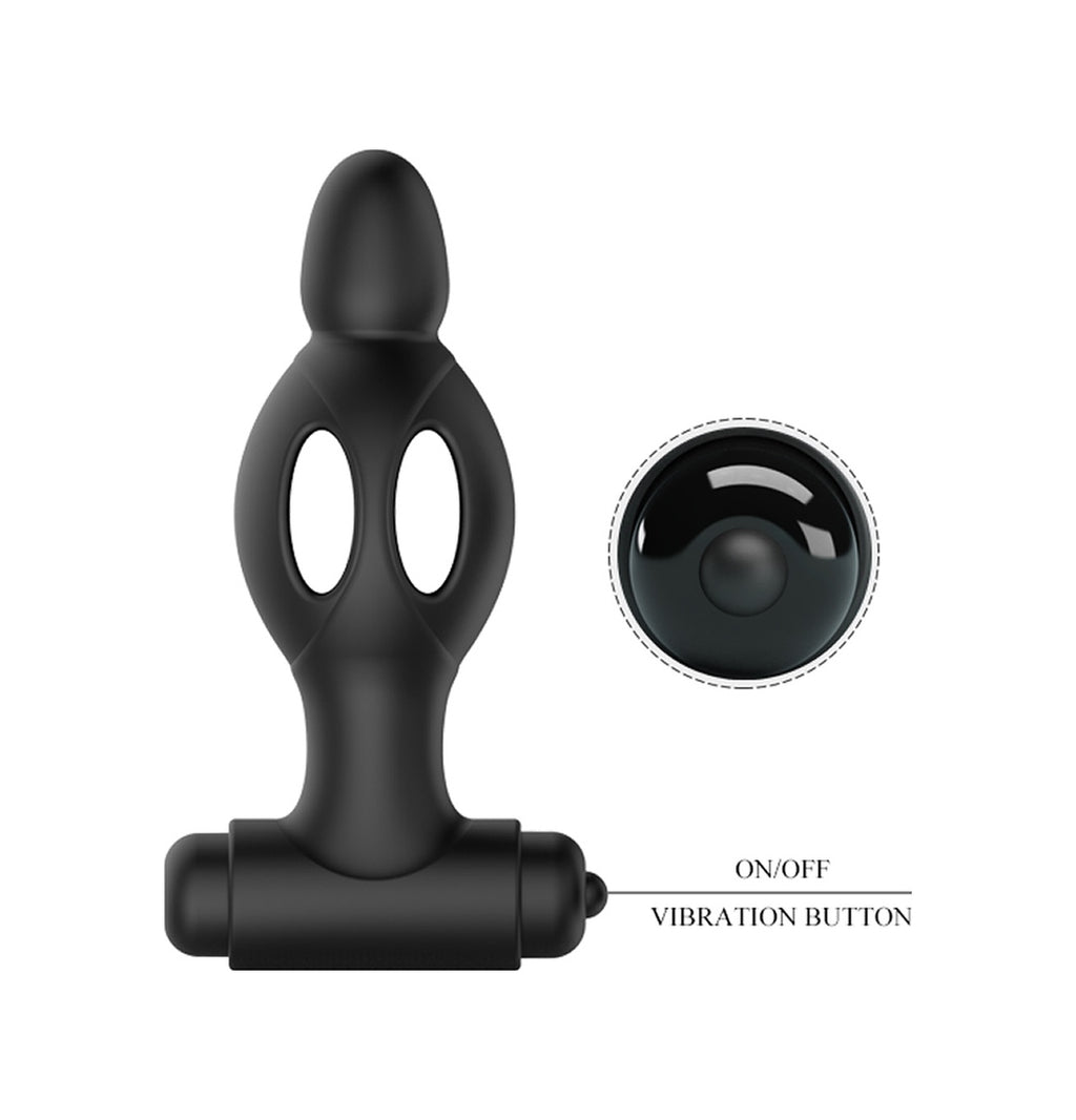 Mr.Play 10 Titreşimli Süper Kalite Silikon Anal Vibratör Anal Tıkaç Mastürbatör