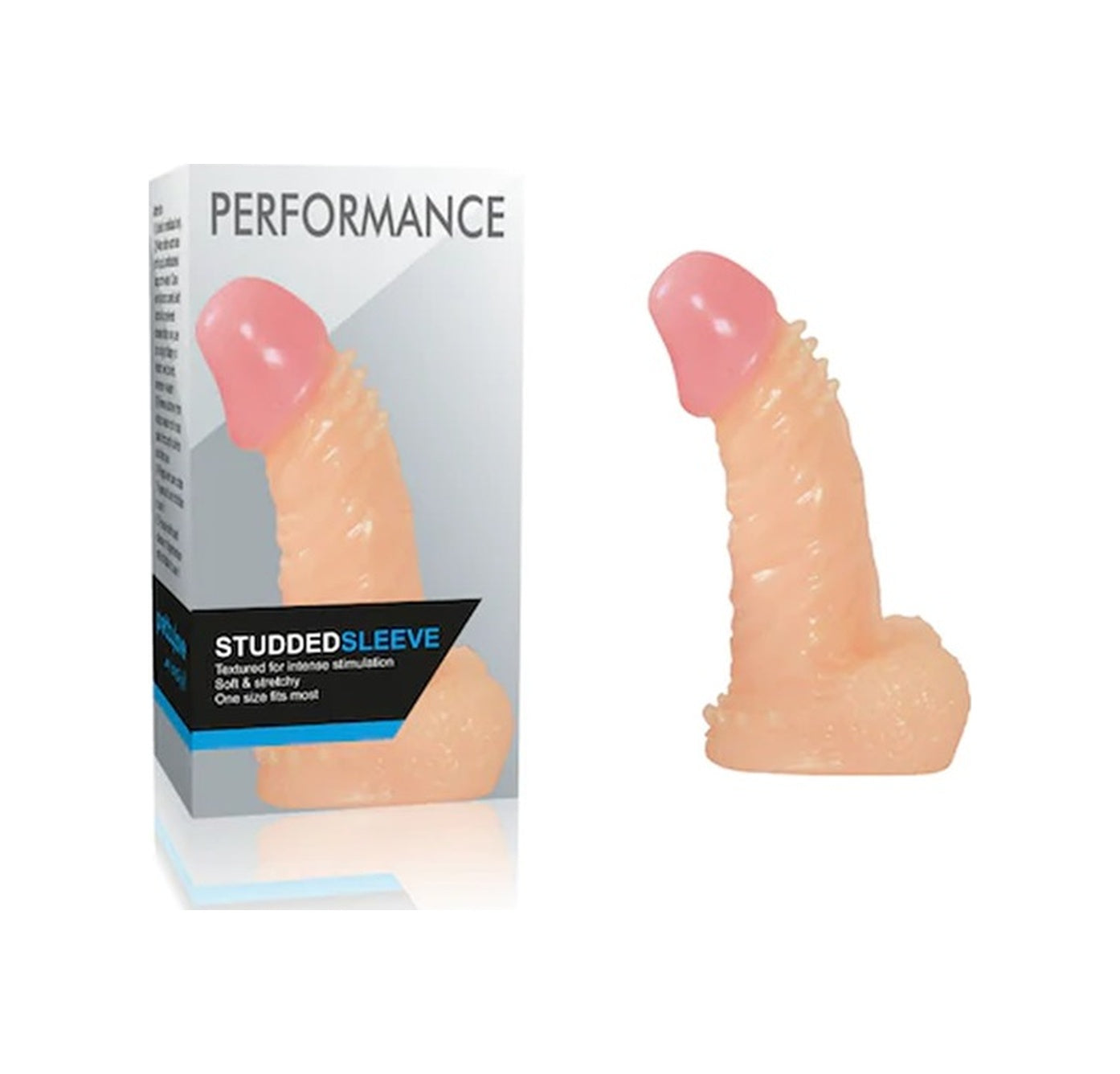 Lovetoy Studded Et Dokusunda Uzatmalı Testisli Realistik Penis Kılıfı