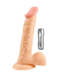 Tam Realistik 24 CM Titreşimli Vantuzlu Gerçekçi Vibratör Penis