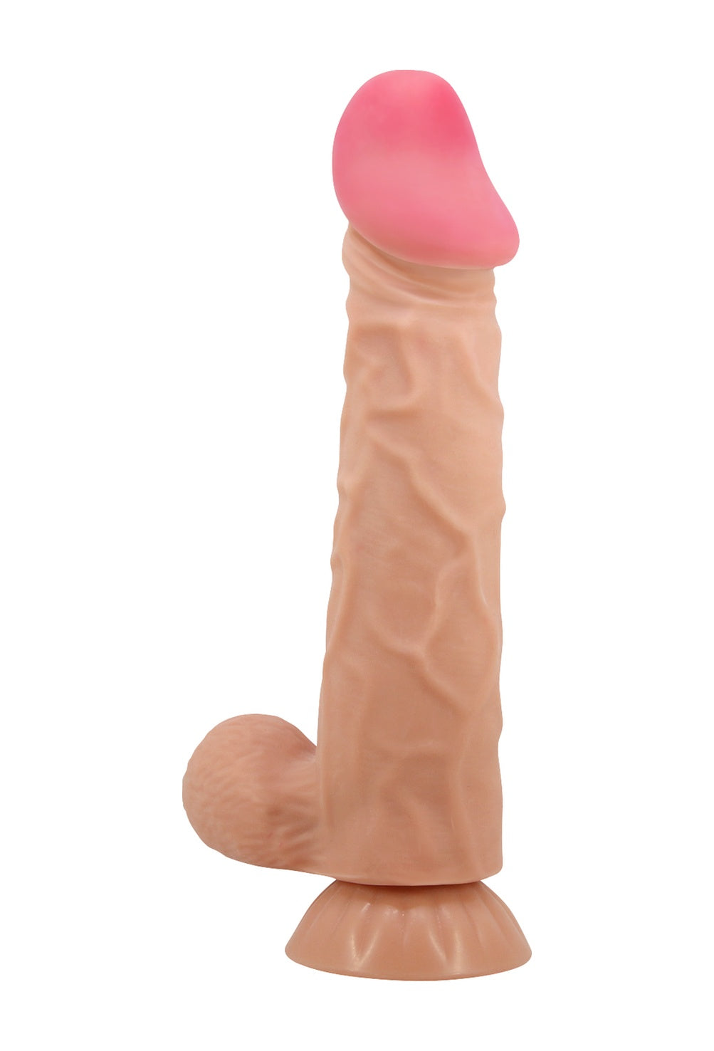 Kayan Cilt Serisi 24 Cm Kıkırdaklı Realistik Penis Damarlı Dildo