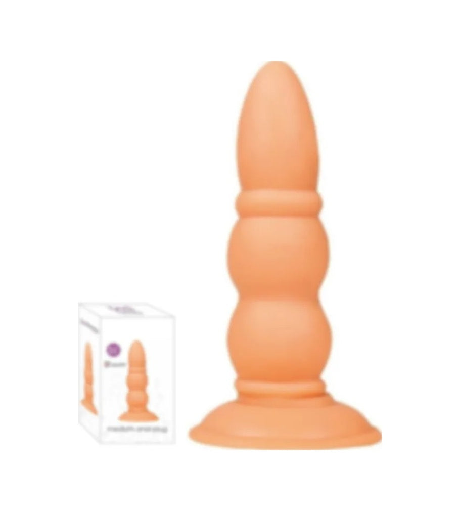 17 CM Vantuzlu Kaliteli Realistik Anal Tıkaç Plug Dildo