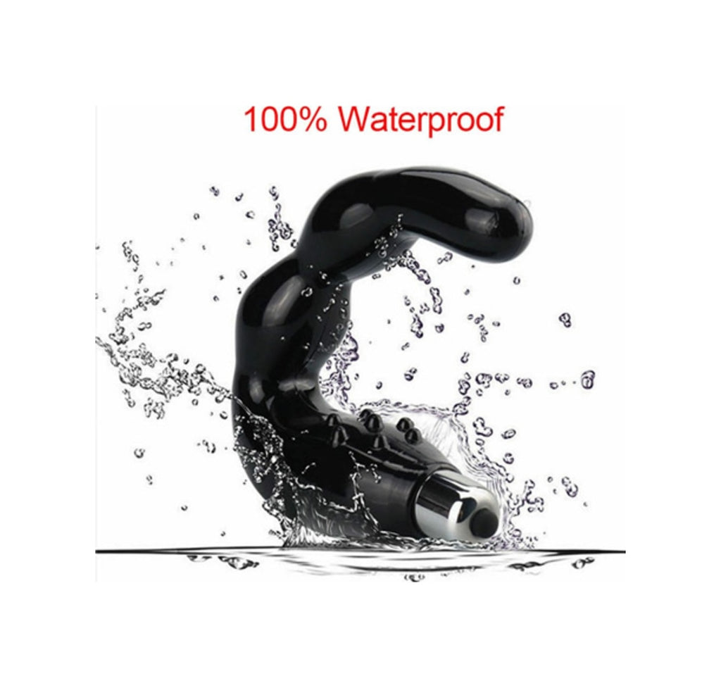 Black Güçlü Titreşimli G Noktası Ve Vibratörü Anal Tıkacı
