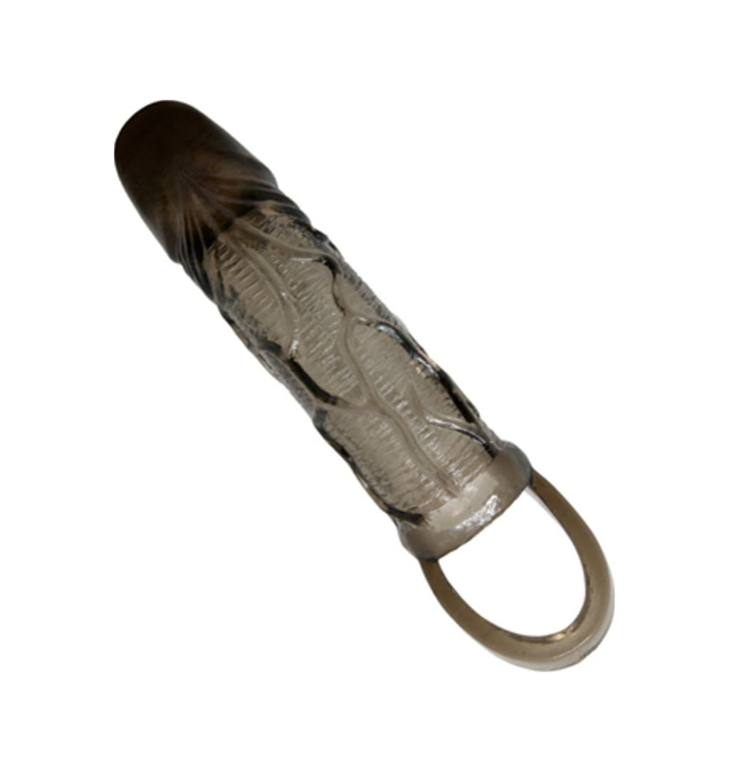Pretty Love Maxman 17 Cm Siyah Zenci Uzatmalı Silikon Penis Kılıfı Dildo