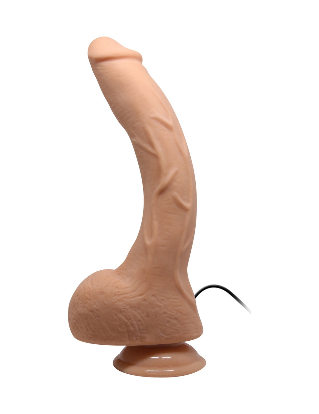 Jack 26 Cm Titreşimli Realistik Vantuzlu G-spot Dildo Penis