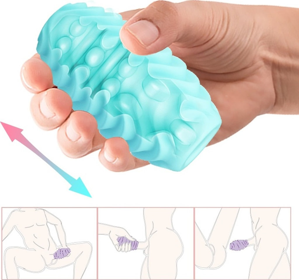 Double-Sided Egg İki Taraflı Yumurta Yeşil Mastürbatör
