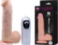 20 Cm Kıkırdaklı Yapıda Titreşimli Kalın Vibratör Penis