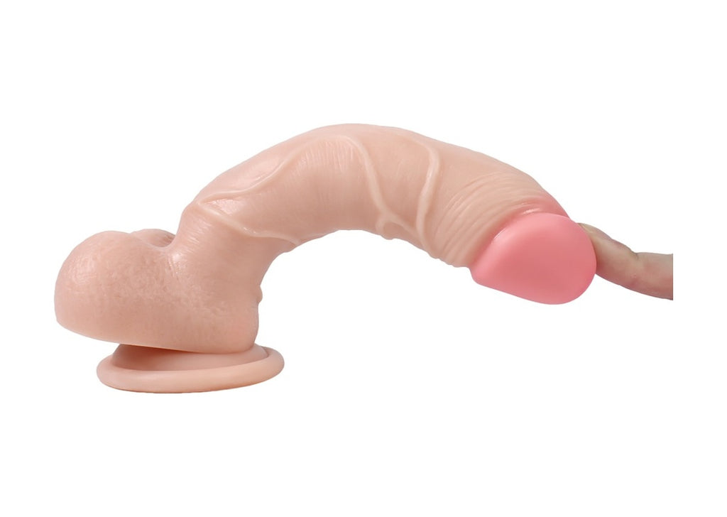 Davids 20 Cm Vantuzlu Gerçekçi Süper Realistik Dildo Penis