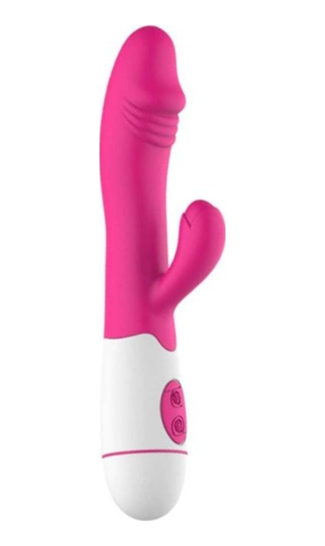 20 Titreşimli Anal Ve Vajinal Vibratör Çift Motorlu G-Spot Pembe