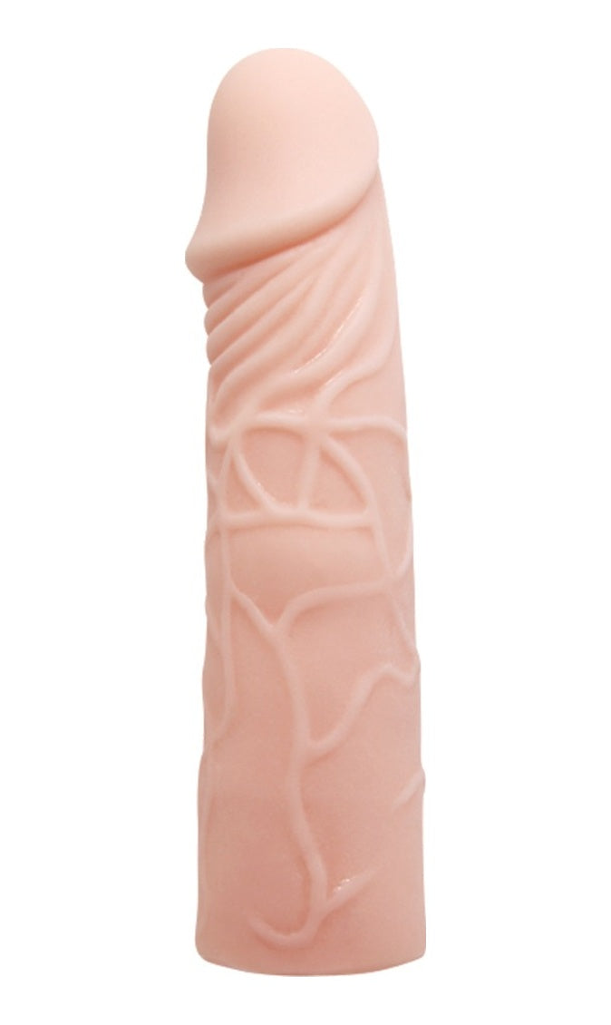 Baile Big Men 6 Cm Dolgulu Realistik Uzatmalı Penis Kılıfı