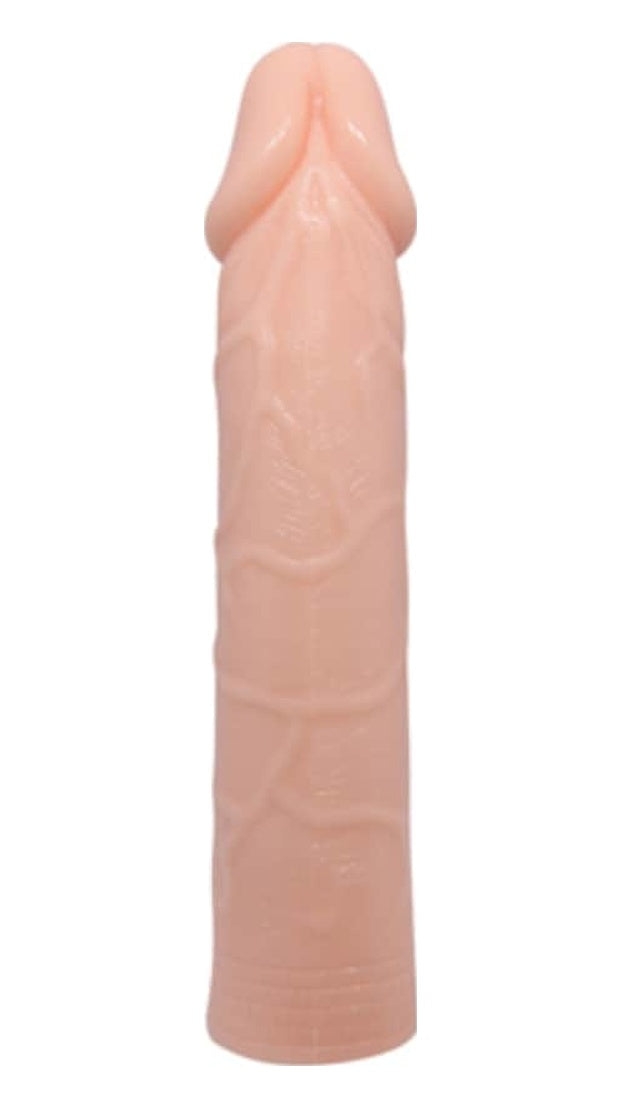 Baile Big 6 Cm Dolgulu Realistik Uzatmalı Penis Kılıfı Dildo