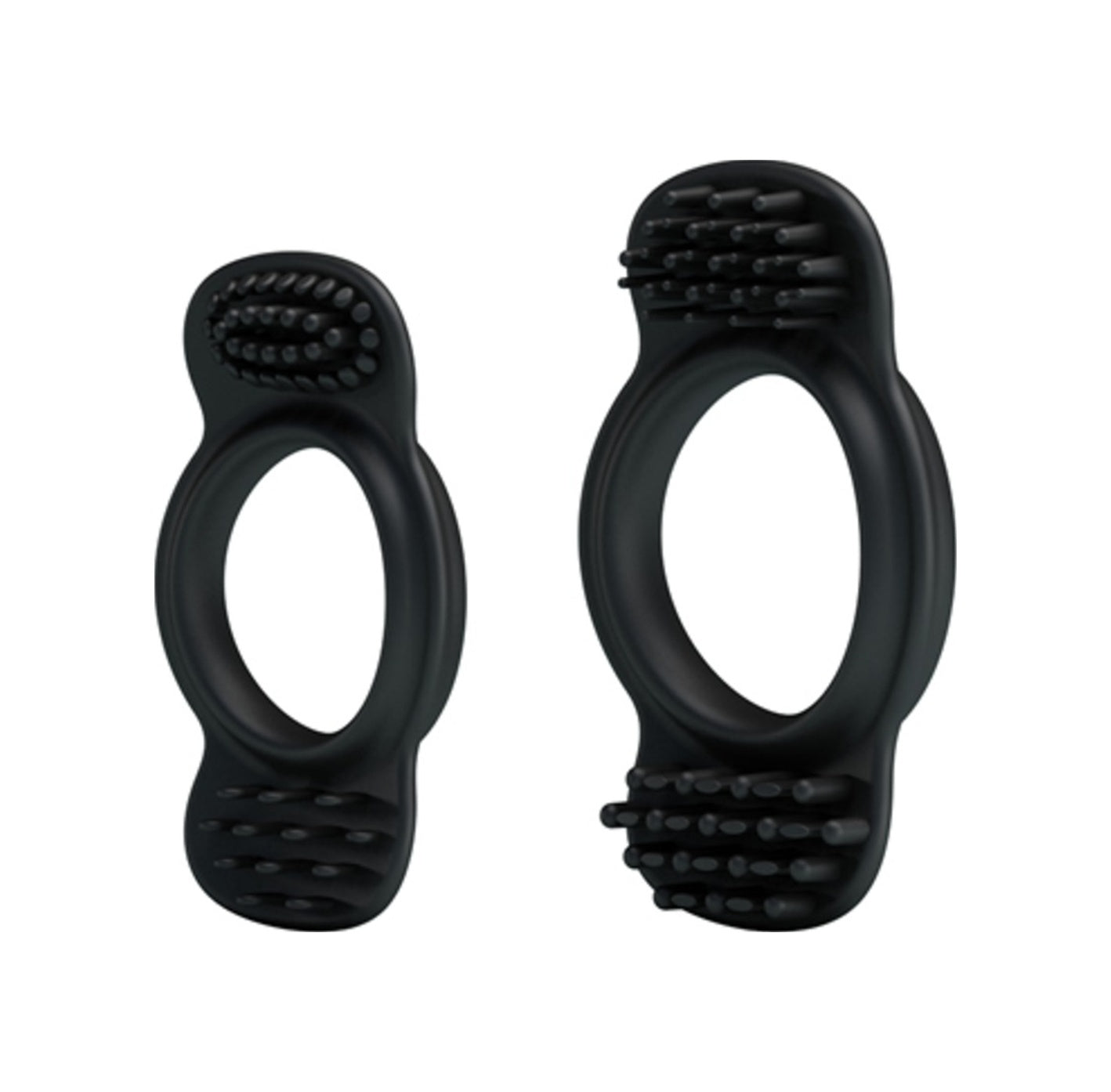 Baile Ring Set 2 Farklı Boyda Silikon Penis Halkası Zenci Penis Yüzüğü