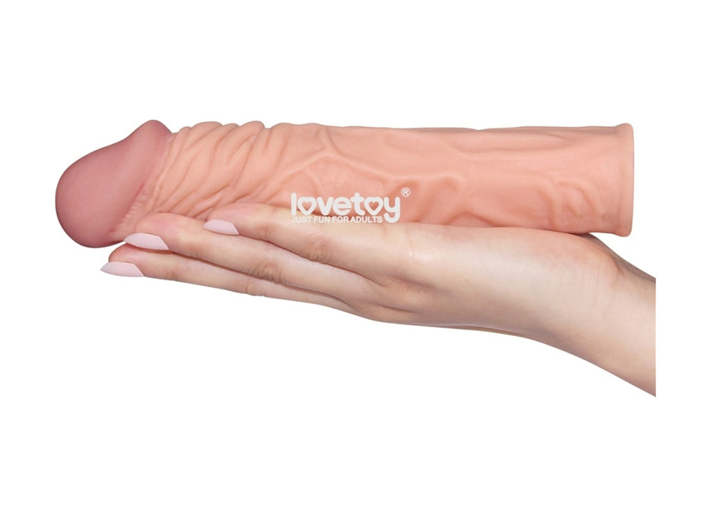 Lovetoy X-Large Realistik Uzatmalı Penis Kılıfı