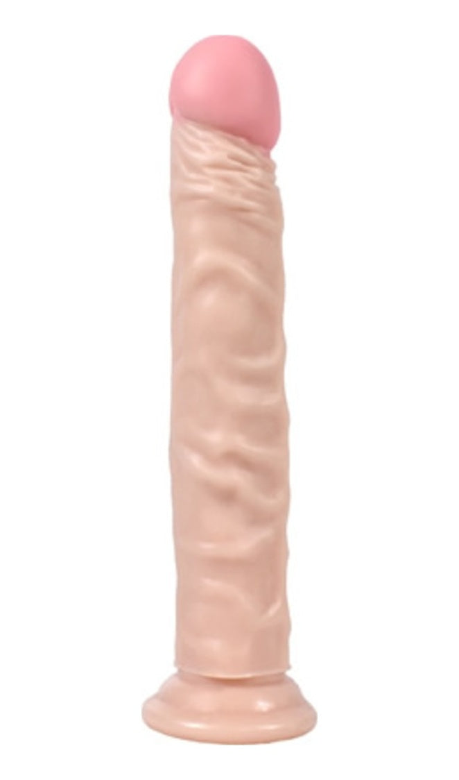 Xs Suction Testissiz Dildo Et Dokusu Süper Realistik Penis 24 Cm